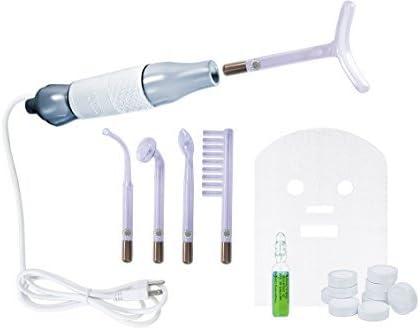 NEW SPA Home Use High Frequency Device D'Arsonval with 5 ARGON Electrodes. FDA Listed by NEW SPA High Frequency Facials