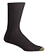 GOLDTOE Men's Metropolitan Crew Dress Socks, 3-Pairs, Navy, Shoe Size: 6-12.5