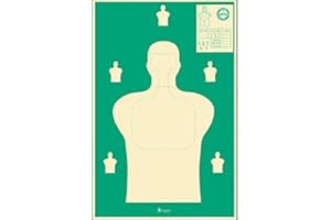 LAW ENFORCEMENT TARGETS GEORGIA PUBLIC SAFETY TRNG CENTER SQTA-1 TARGET 50 PACK