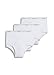 Jockey Men's Underwear Classic Full Rise Brief - 3 Pack, Diamond White, 38