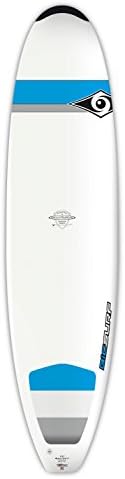 BIC Sport DURA-TEC Natural Surf 2 Surfboard, 7'9" x 22" x 2.9" x 58 Large, White/Blue