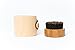 Boar Bristle Beard Brush with Oak Wood Handle & Bamboo Travel Case