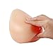Megularlo Silicone Prosthesis Breast Forms Mastectomy Enhancers, Nude Color, B Cup(600g/Pair)