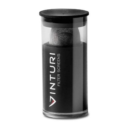 Vinturi V3000 Red Wine Aerator Filter Screens, 5-Pack, Black (Discontinued