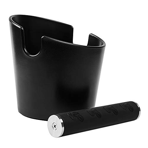 Knock Box for Espresso Coffee GroundsShock Absorbant Espresso Knock