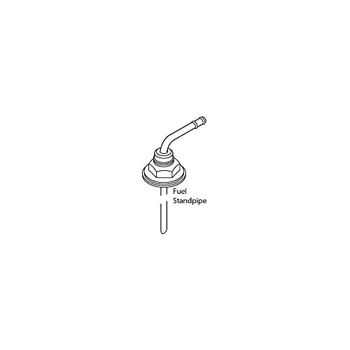 Webasto heater fuel tank stand pipe 650mm x 5mm | 1320399A | 353205