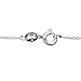 Sterling Silver Small Cross Pendant Cable Chain Necklace Italy, 14