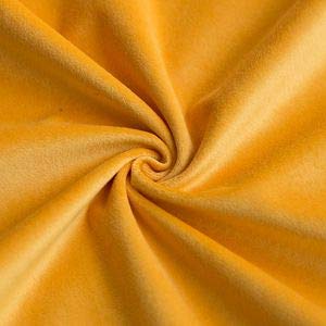 COMFORTLAND Lumbar Throw Pillow Cases,2 Pack, Solid Soft Velvet Rectangular Decorative Pillow Covers,Accent Pillowcases,Euro Cushion Covers for Farmhouse, Couch,Sofa,Kids,12 x 20 Inch,Orange Yellow