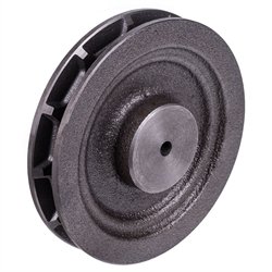 Chain wheel, 12 teeth made of cast iron 20 DIN 766 outer