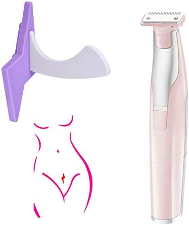 XDXDO Bikini Trimmer Shaver for Women Pubic Hair Razor Bikini Shaving Stencil Privates Shaper Pubic Secret Intimate Tools Kit with Portable Design