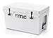 RTIC 45QT Ultra-Tough Cooler Hard Insulated Portable Ice Chest Box for Beach, Drink, Beverage, Camping, Picnic, Fishing, Boat, Barbecue, White