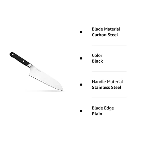 Misen Santoku Knife 7.5 Inch Japanese Style Kitchen Knife High