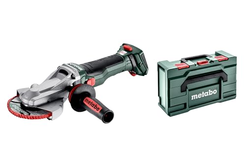 Metabo WVBF 18 LTX BL 15-125 Quick (601308840) Cordless Flat-Head Angle Grinder in metaBOX 165 L case Without Battery Pack, Without Charger