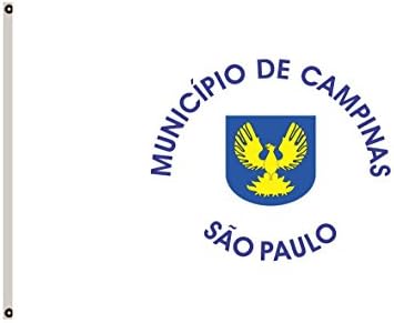 Fyon Campinas city S?o banner Paulo, Brazil landscape flag 4x6ft