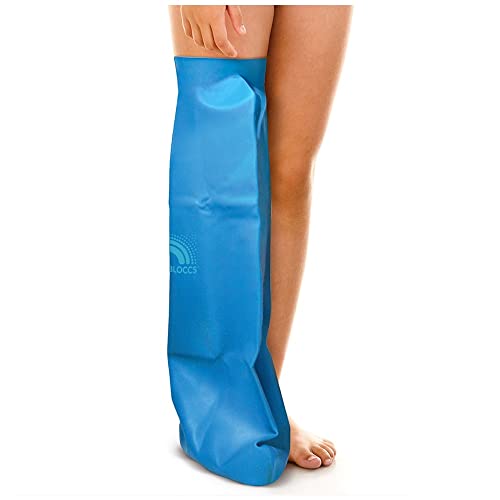 Bloccs Waterproof Cast Cover for Kids Leg CFL77S Child Full Leg