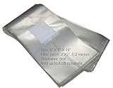 Root Mushroom Farm- 10 Counts Mushroom Growing Bags/Mushroom Spawn Bags, 0.2 Micron Filter,3 Mil Polypropylene, Large Size 8" X 5" X 19", Multiple Choices
