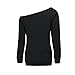 lymanchi Women Slouchy Shirts Halloween Pumpkin Long Sleeve Sweatshirts Pullover