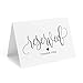 Reserved Signs for Wedding, 4x6 Reserved Table Cards, Table Setting Cards - Pack of 10 from Bliss Paper Boutique