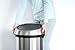 Brabantia Extra Large Kitchen Touch Top Trash Can 60L/16 Gal.
