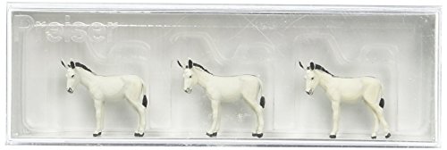 Auhagen 10151.0 - Donkeys pkg(3) HO Scale Figure