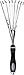 Bond Manufacturing 1908 Fan Rake, Stainless Steel
