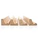 BSIRI Wooden Letter Holder Tiles Rack Set of 4