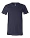 Canvas for Men's Delancey V-Neck T-Shirt, NAVY, Medium
