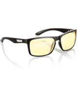 Gunnar Optiks INT-00101 Intercept Full Rim Advanced Video Gaming Glasses with Amber Lens Tint, Onyx Frame Finish