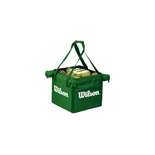 Wilson Tennis Ball Teaching Basket Bag (150 Ball Capacity) - Green