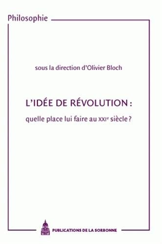 L' idée de révolution