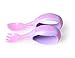 Kidsme My Turn Spoon and Fork Trainer Lavender, Purple