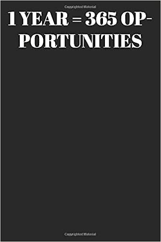 1 Year 365 Opportunities Lined Notebook Journal Inspirational Gifts Quote Dot Grid Design Book Work Book Planner Dotted Notebook Bullet Lined Journal Notebook Gift 1 Pages Journals Quotes Life Lovers Amazon Com Books