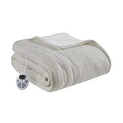 Serta Heated Blanket - Reversible Fleece to Sherpa