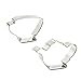 Bakerpan Stainless Steel Cookie Cutter Tea Pot & Cup (BAG)