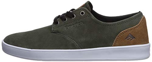 Emerica Men's The Romero Laced Skate Shoe, Olive/TAN, 5.0 Medium US - Thumbnail 5