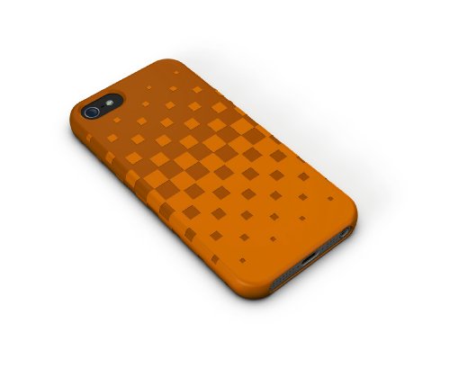 XtremeMac IPP-TWN-93 Tuffwrap Case for iPhone 5/5s - Tangerine Orange