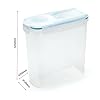 Addis Clip & Close Cereal Container 4L, Single Transparent