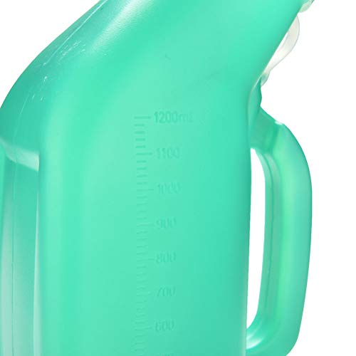 1200ML Portable Male Urinal Bottle, Emergency Men Urinal Pee Potty with Lid for Hospital, Car Travel, Outdoor Camping, Traffic Jam