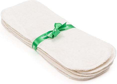 Little Lamb Booster Bamboo Nappy Liners (Set of 5, Size 2, 3-6 kg)