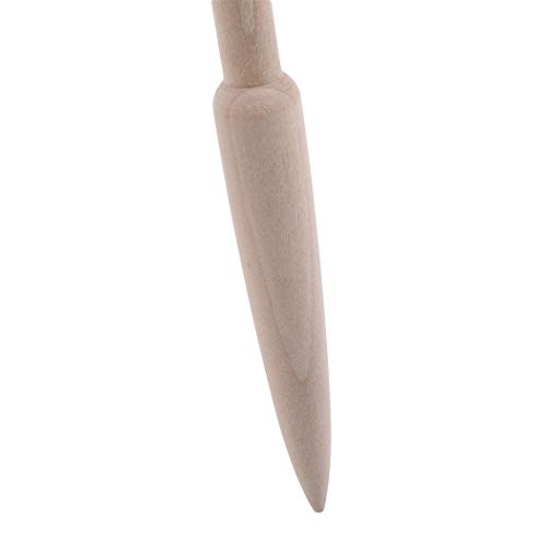 CH DIY Weaving Tool Wood Woven Sweater Scarf Tapestry Bobbin Stick DIY Loom Tools (Style 2)