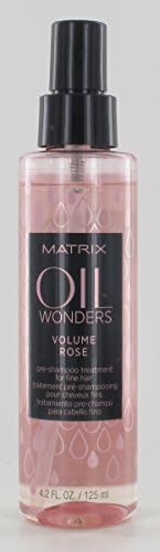 Matrix Oil Wonders Volume Rose Pre-Shampoo Treatment For Fine Hair 4.2oz