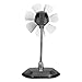 ARCTIC Breeze - USB Desktop Fan with Flexible Neck and Adjustable Fan Speed, portable Desk Fan for Home, Office, Silent USB Fan, Fan Speed: 800–1800 RPM - Silver