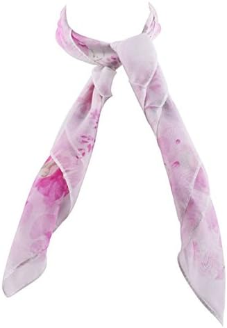 Women Sheer Chiffon Scarfs Tie Summer Neckerchief Shawls Vintage Hair Head Wrap