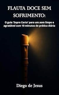Livro FLAUTA DOCE SEM SOFRIMENTO: O guia 'Sopre Certo' para um som limpo e agradável com 10 minutos de prática diária