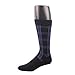 RioRiva Men's Dress Socks Mid Calf Crew Tube Socks for Business Grey Black Navy,BSK06 - Pack of 4,One Size