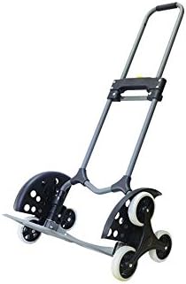 LXF Climbing stairs pull carts carts folding trolleys upstairs van six round climbing car loaded heavy king