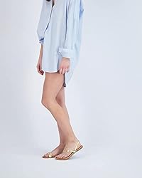 CUSHIONAIRE Women's Catalina toe ring Sandal with