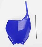 UFO YA03880-089 Replacement Plastic (FOR YAMAHA PLATE #,YZ/YZF 06 BLUE)