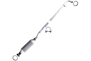 Northeastern Exhaust | Stainless Steel Exhaust Resonator Pipe Compatible for 2010-2011 Toyota Camry 2.5L | 2007-2011 Toyota Camry 2.4L | Free Clamp and Gaskets Included | Automotive Replacement part