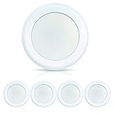 ECOELER 6in Dimmable LED Disk Light, 4Pack 16.5W